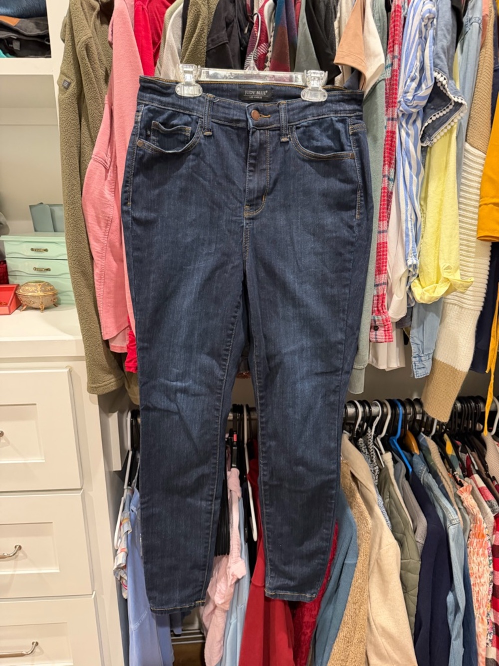 Judy Blue Indigo Stretch Skinny Jeans